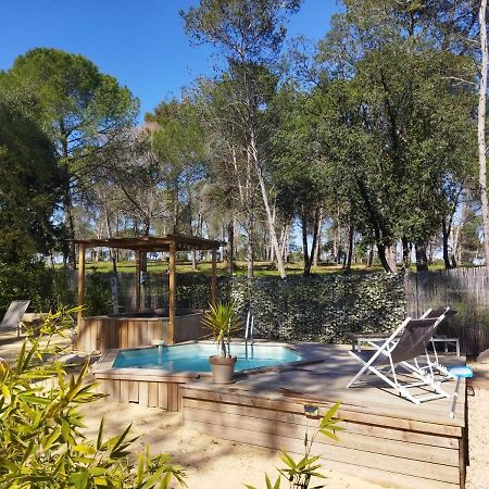 Maison 5 Personnes En Garrigue - Piscine-Spa Prive Langlade Buitenkant foto